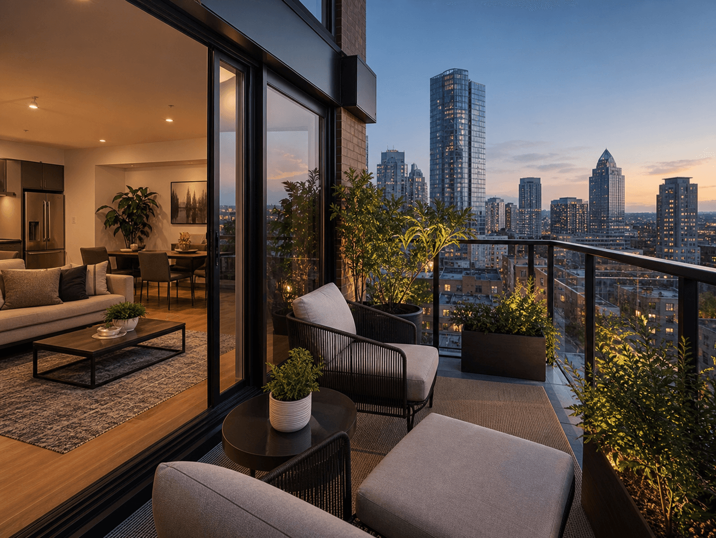 Austin Skyline Balcony Apartment